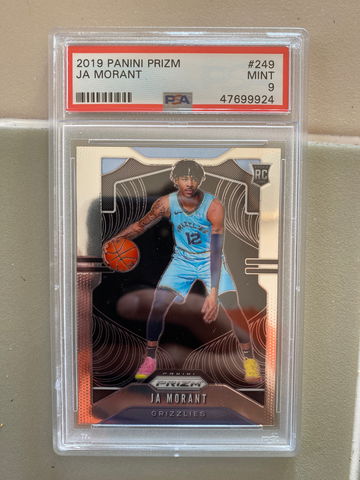 2019 Ja Morant Base Prizm PSA 9 RC
