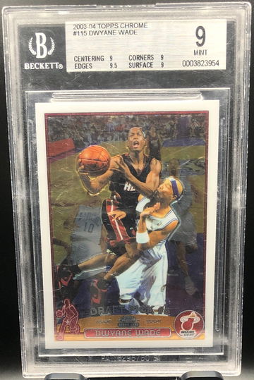 Dwayne Wade - Topps Chrome Rookie