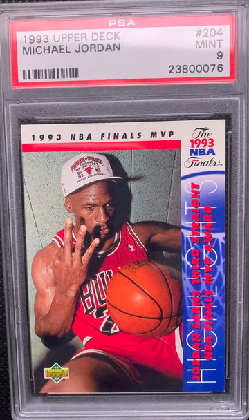 1993 Upper Deck Michael Jordan #204 PSA 9