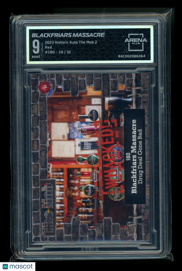 2023 Historic Auto The Mob 2 Red 16/32 #180 Arena Club 9