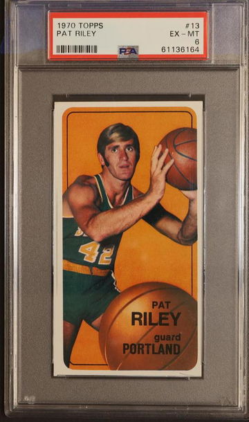 1970 Topps Pat Riley #13 PSA 6