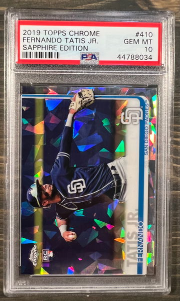 Tatis sapphire PSA 10