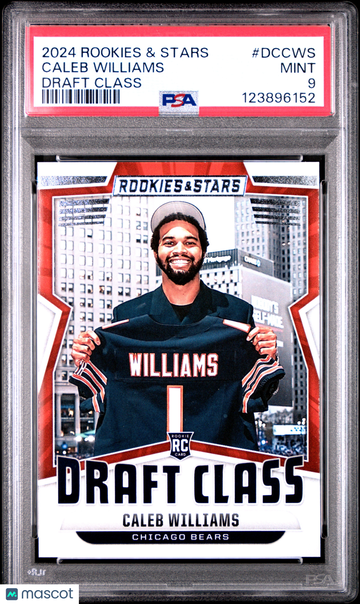 2024 Panini Rookies & Stars Draft Class Caleb Williams #DCCWS PSA 9