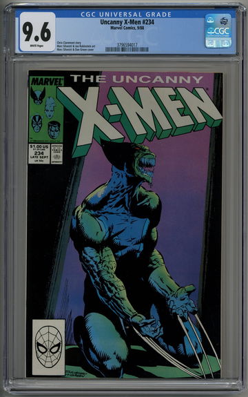 Uncanny X-Men 234 CGC 9.6 Brood Wolverine