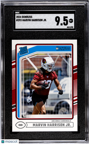 2024 Donruss Marvin Harrison JR. #393 SGC 9.5