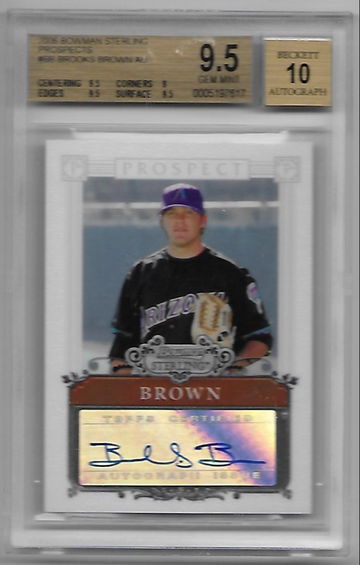 Brooks Brown 2006 Bowman Sterling