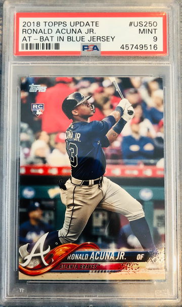 Ronald Acuna Jr. Topps Update #US250