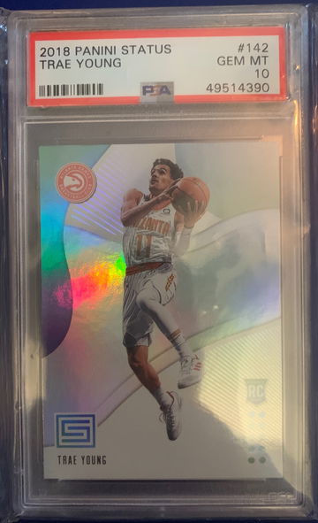 2018 Trae Young Status (low pop 287) rookie rc 