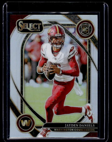 2024 Panini Select Prizm Jayden Daniels #217 RC Club Level