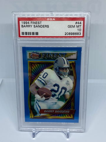 1994 Finest Barry Sanders PSA 10