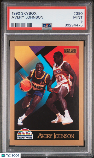 1990 Skybox Avery Johnson #380 PSA 9