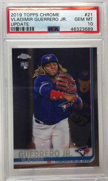 2019 Topps Chrome Update Vladimir Guerrero Jr. PSA 10
