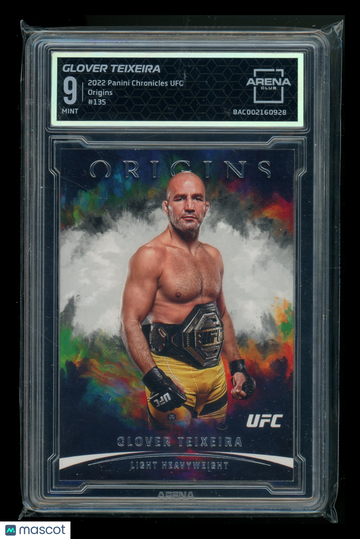 2022 Panini Chronicles UFC Origins Glover Teixeira #135 Arena Club 9