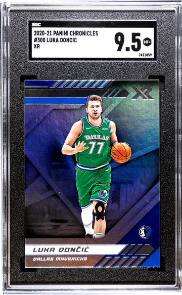 2020-21 Panini Chronicles #300 Luka Doncic Xr SGC 9.5