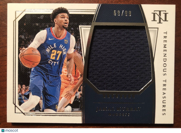 JAMAL MURRAY 2019-20 National Treasures Tremendous Treasures Patch SP #69/99