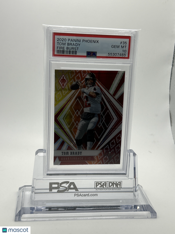 2020 Panini Phoenix Football Tom Brady #35 PSA 10 55307465