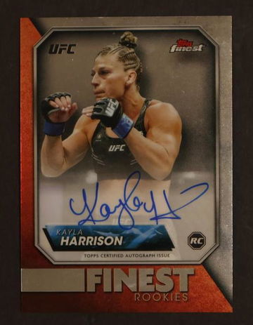 2024 Topps Finest UFC Rookie Finest Autographs Kayla Harrison #RFA-KH