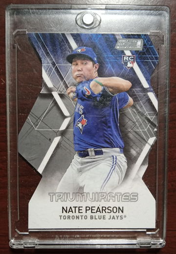 Nate Pearson die cut insert