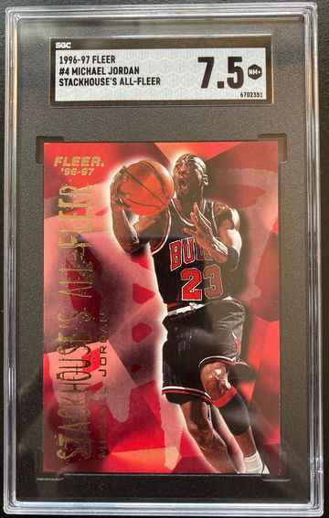 1996- 1997 Fleer Michael Jordan #4