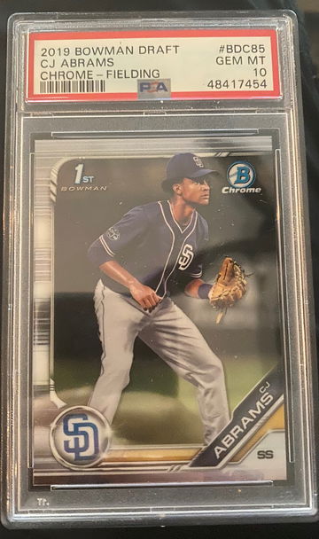 CJ Abrams PSA 10 