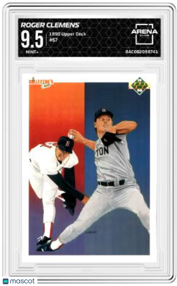 1990 Upper Deck Roger Clemens #57 Arena Club 9.5
