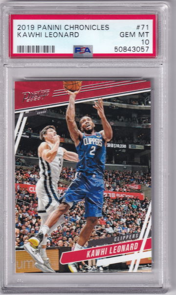 2019 Panini Chronicles Kawhi Leonard Prestige #71 PSA 10