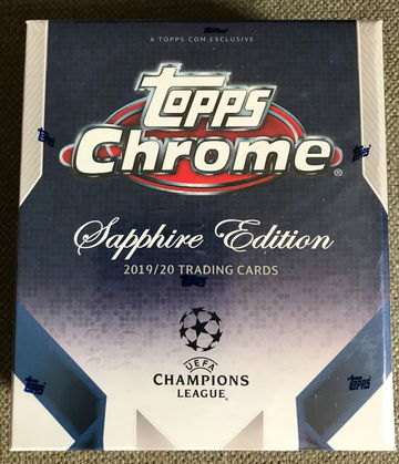 2020 Topps Chrome Sapphire UEFA Champions League