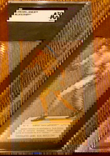 1928 Chocolates Jaime Boix #4 Jack Dempsey SCG 4 Rare VG EX