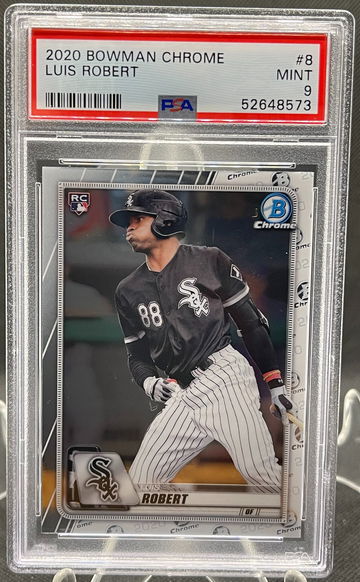 2020 Bowman Chrome Luis Robert RC #8 PSA 9