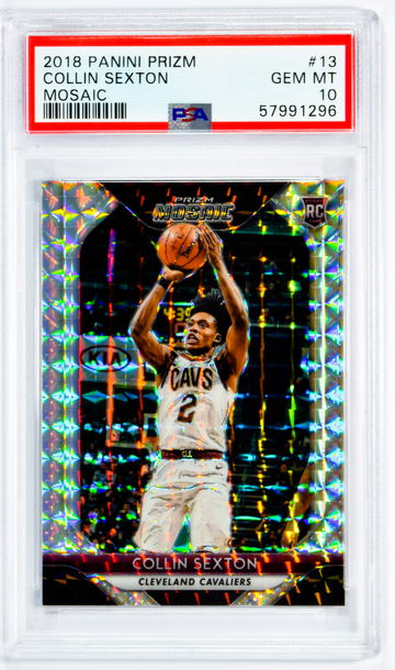 2018 Collin Sexton Panini Prizm Mosaic #13 PSA 10