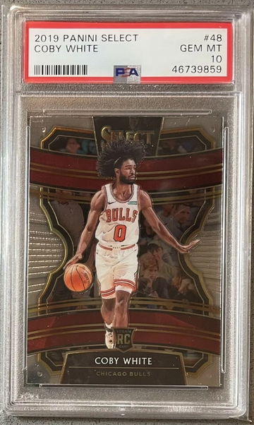 2019-20 Select Concourse Coby White PSA 10