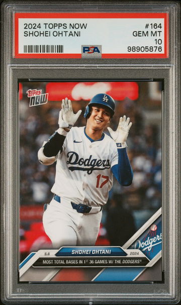 2024 TOPPS NOW SHOHEI OHTANI NOW #164 limited /9840 PSA 10