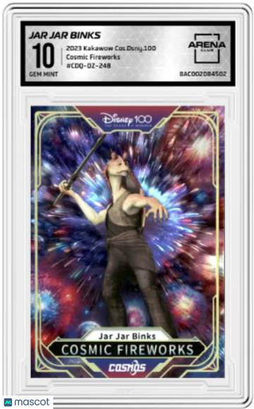 2023 Kakawow Disney 100 Cosmic Fireworks Jar Jar Binks #CDQ-DZ-248 Arena Club 10