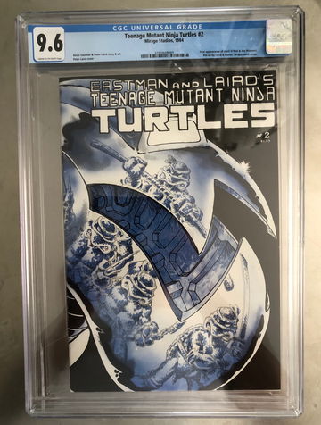 Teenage Mutant Ninja Turtles #2 1st Print CGC 9.6