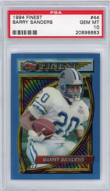 Barry Sanders 1994 Finest PSA 10