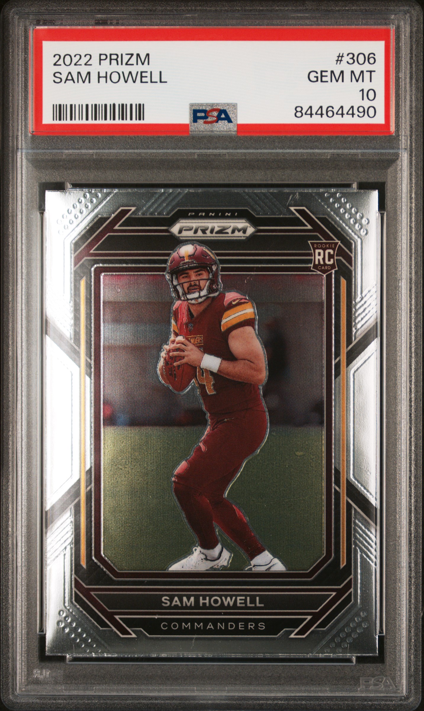 Sam Howell 2022 Panini Prizm #306 PSA 10