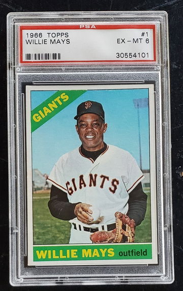 1966 Topps Willie Mays