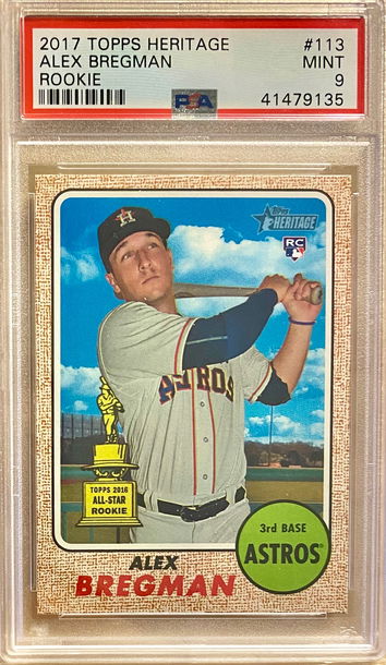 2017 Topps Heritage Alex Bregman