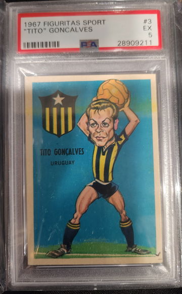 Tito Goncalves 1967 Figuritas Sport #3