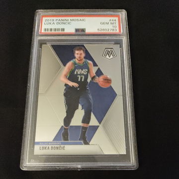 2020 mosaic Luka doncic 2nd year PSA 10