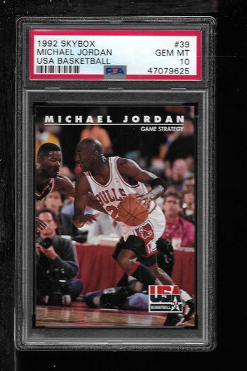 1992 SKYBOX MICHAEL JORDAN #38