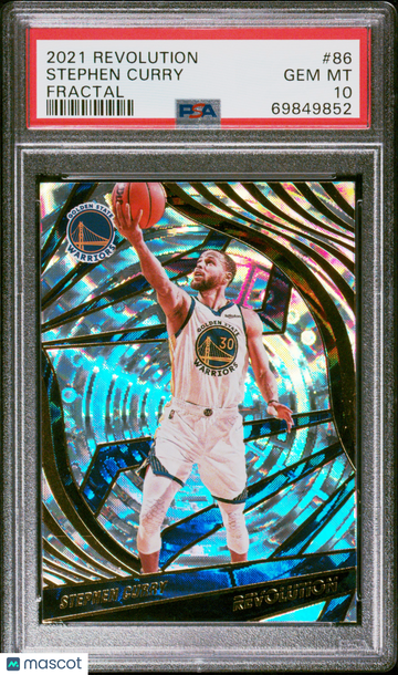 2021 Panini Revolution Stephen Curry #86 PSA 10