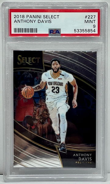 2018 Select Courtside Anthony Davis PSA 9