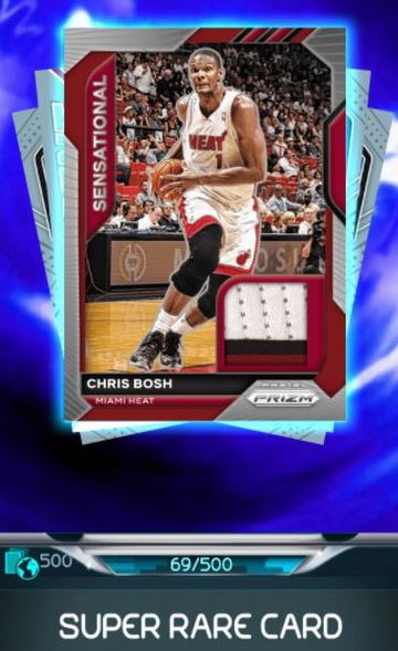 Panini Dunk 2020 Prizm Sensational Chris Bosh /500