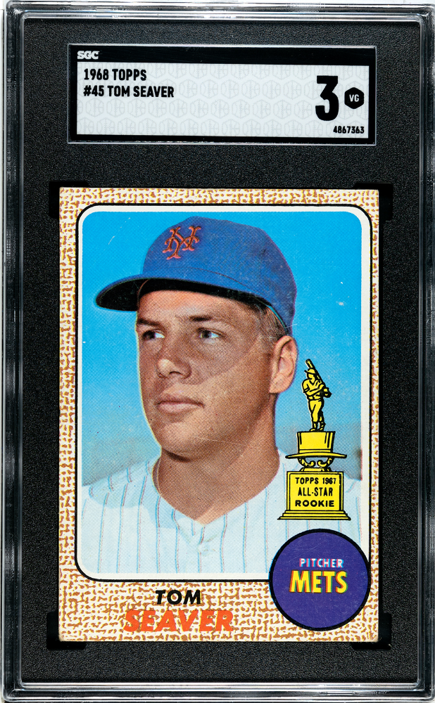 1968 Topps Tom Seaver #45 SGC 3