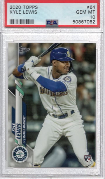 2020 Topps Kyle Lewis Mariners RC