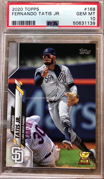 2020 Topps Fernando Tatis Jr PSA 10