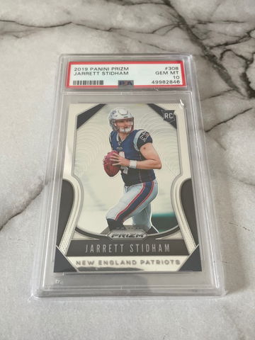 2019 Prizm Jarrett Stidham Psa 10 Gem-Mint