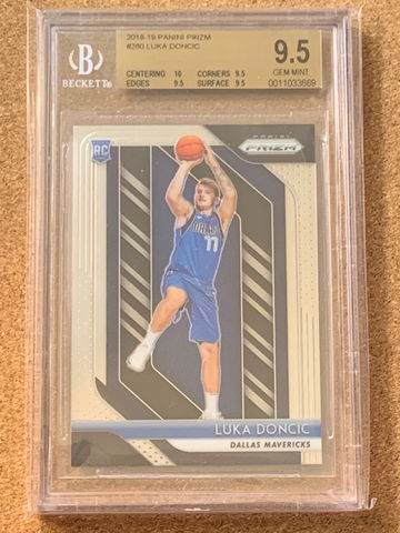 Luka Doncic BGS 9.5+ True Gem Plus