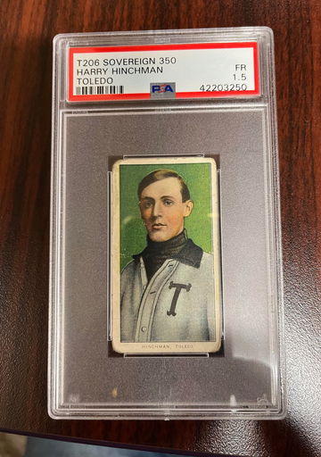 T206 Harry Hinchman Portrait PSA 1.5 Sovereign 350